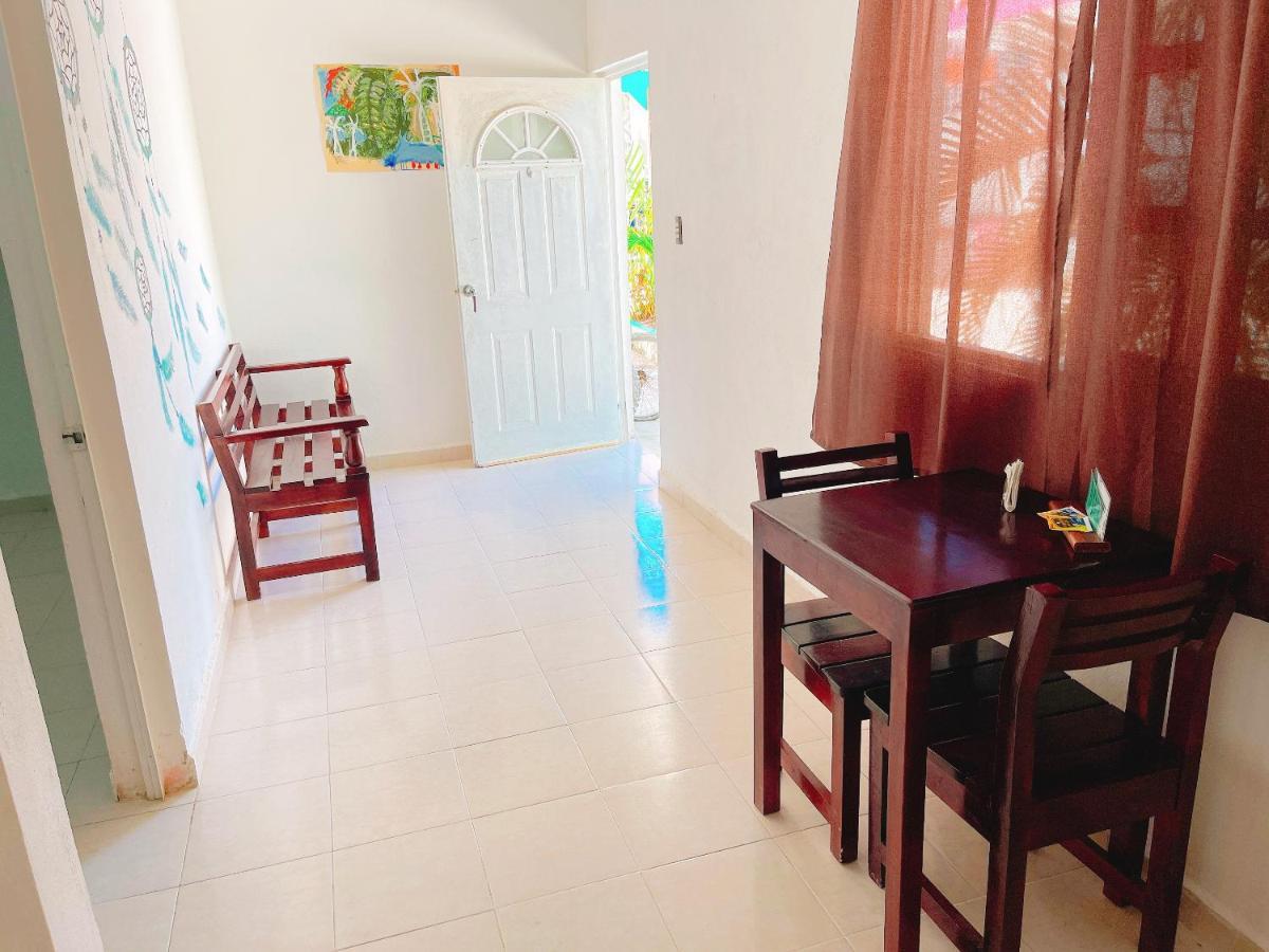 דירות La Casa Del Pescador Holbox מראה חיצוני תמונה